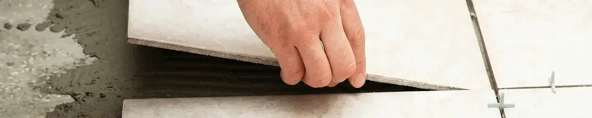 Professional installing ceramic tile floors in Memphis, TN